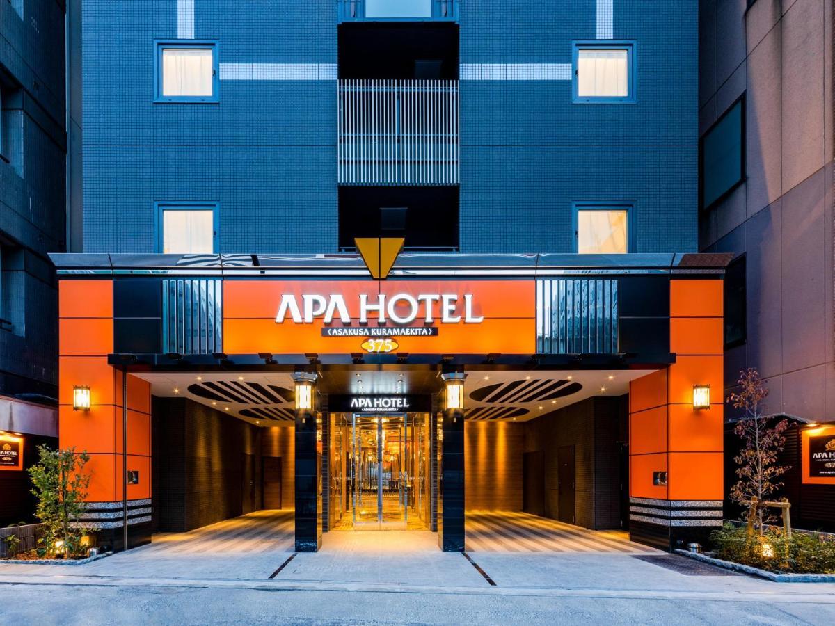 Apa Hotel Asakusa Kuramae Kita Tokyo Dış mekan fotoğraf
